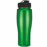 24 Oz. Contour Translucent Bottle w/ Flip Top Lid