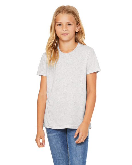 BELLA+CANVAS Youth Triblend Short-Sleeve T-Shirt