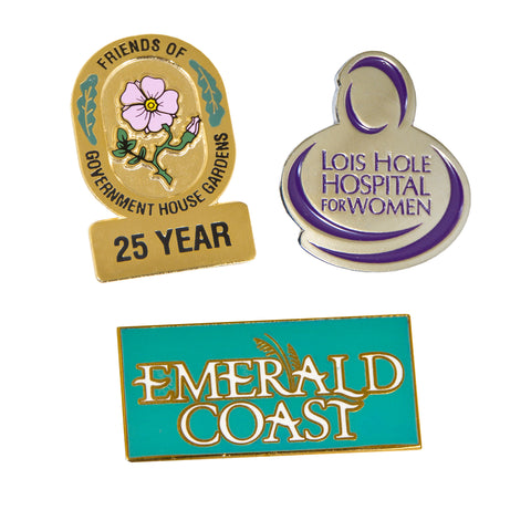 Cloisonné Plus Lapel Pin (0.5