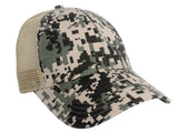Digital Camouflage Mesh Back Cap