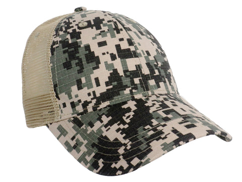 Digital Camouflage Mesh Back Cap