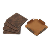 4-piece Coaster Set With Holder