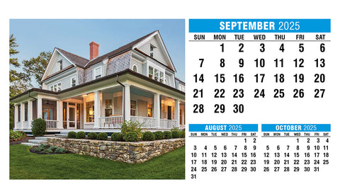 Homes Desk Tent Calendar