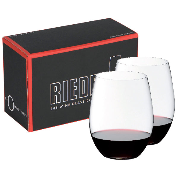 ~ Cabernet Merlot 21-1/8oz crystal stemless S/2 in RIEDEL Gift box (blank)
