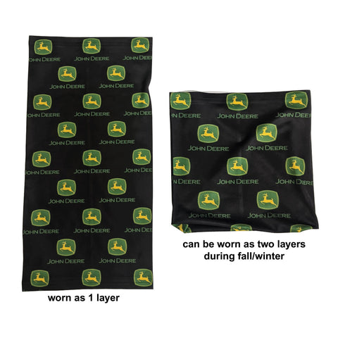 Sublimated Multifunction Tubular Winter Neck Gaiter which can be worn as 2-layers (2ply)