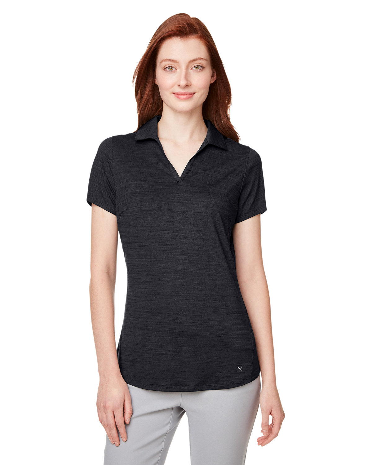 PUMA GOLF Ladies' Cloudspun Free V-Neck Polo