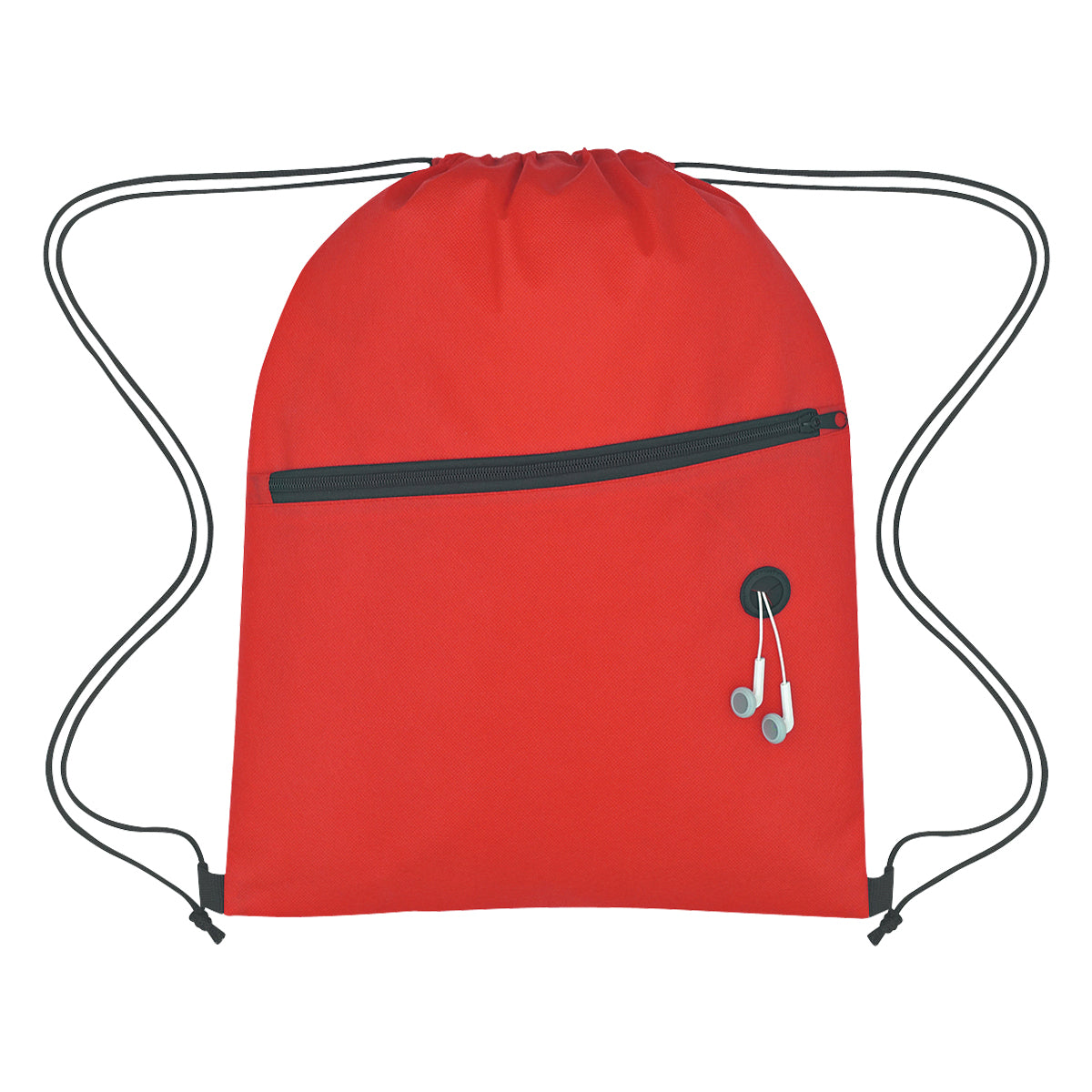 Non-woven Hit Sports Pack With Front Zipper