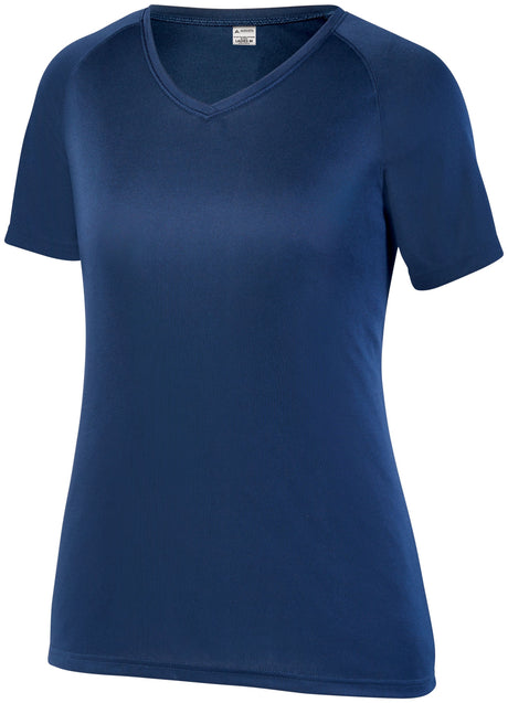 Ladies Attain Wicking Raglan Sleeve Tee