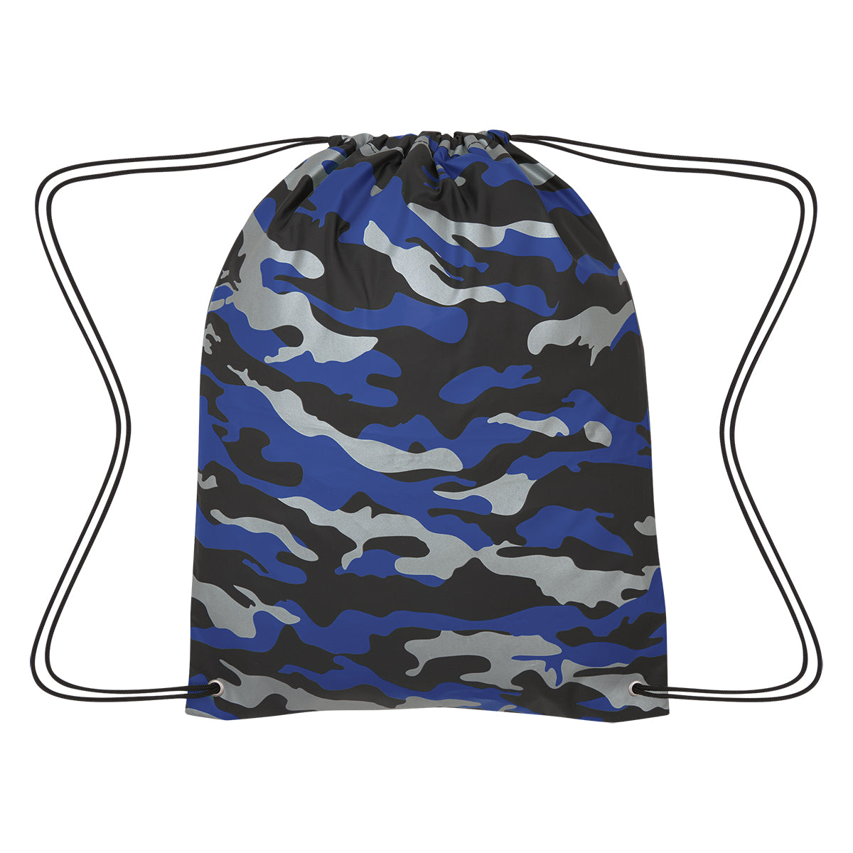 Reflective Camo Drawstring Sports Pack