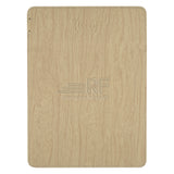 Woodgrain Wireless Charging Mouse Pad With Phone Stand