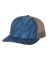 000458 Richardson® Patterned Snapback Trucker Cap