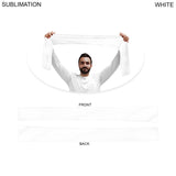 Domestic Made Sublimated Soccer Football Stadium Scarves, 6x60, Sublimated edge to edge 2 sides