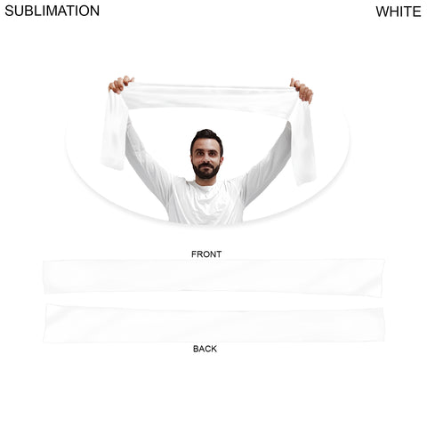 Domestic Made Sublimated Soccer Football Stadium Scarves, 6x60, Sublimated edge to edge 2 sides