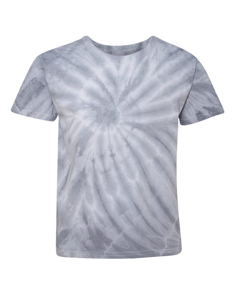Dyenomite Youth Cyclone Vat-Dyed Pinwheel Short Sleeve T-Shirt