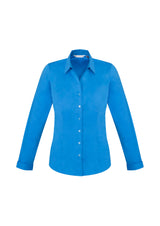 Ladies' Monaco Long Sleeve French Style Cotton Stretch Shirt
