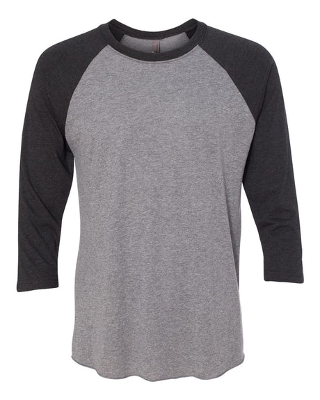 000046 Next Level Unisex Triblend Three-Quarter Sleeve Raglan Shirt