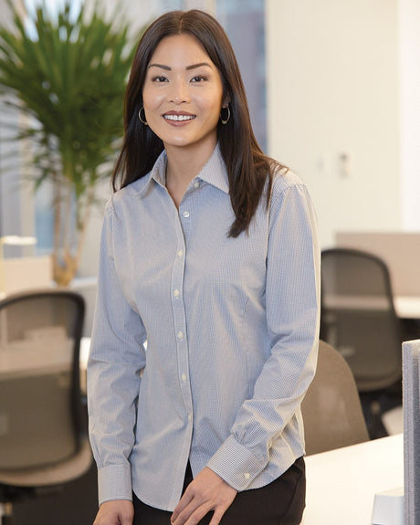 Van Heusen Women's Gingham Check Shirt