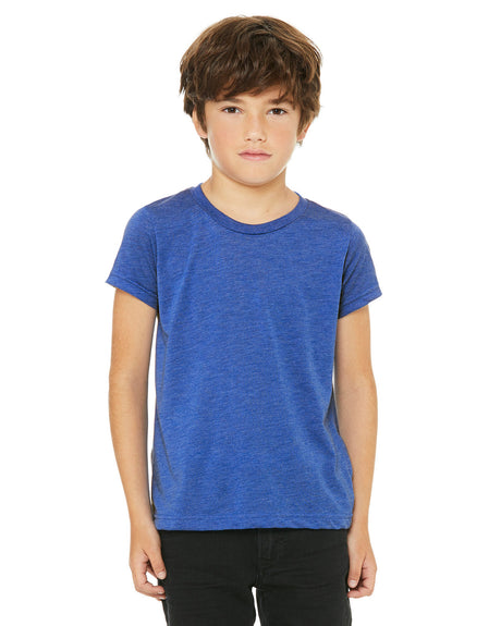 BELLA+CANVAS Youth Triblend Short-Sleeve T-Shirt