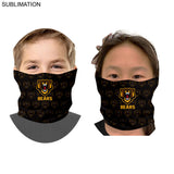 48 Hr Quick Ship - Sublimated Tubular YOUTH Neck Gaiter Facemasks (In stock, Fast production)
