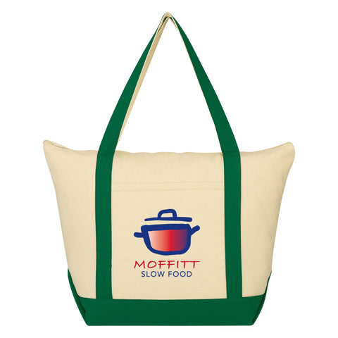 Folksy Cotton Tote Bag