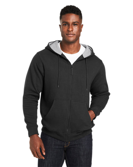 Harriton Men's ClimaBloc? Lined Heavyweight Hooded Sweatshirt