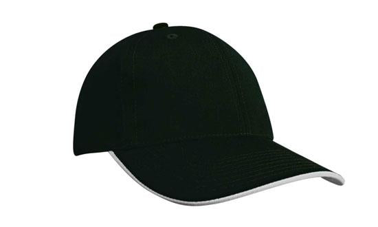 100% Recycled Earth Friendly Fabric Cap w/Duckbill Sandwich