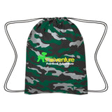 Reflective Camo Drawstring Sports Pack