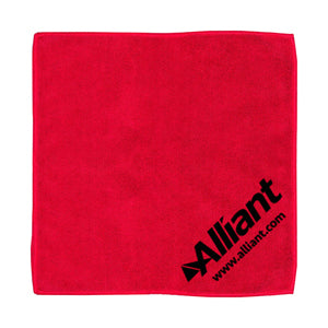 12" x 12" - "Lily" 300GSM Microfiber Electronics, Rally or Sports Towel