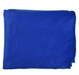Whipstitch Fleece Blanket w/ Strap