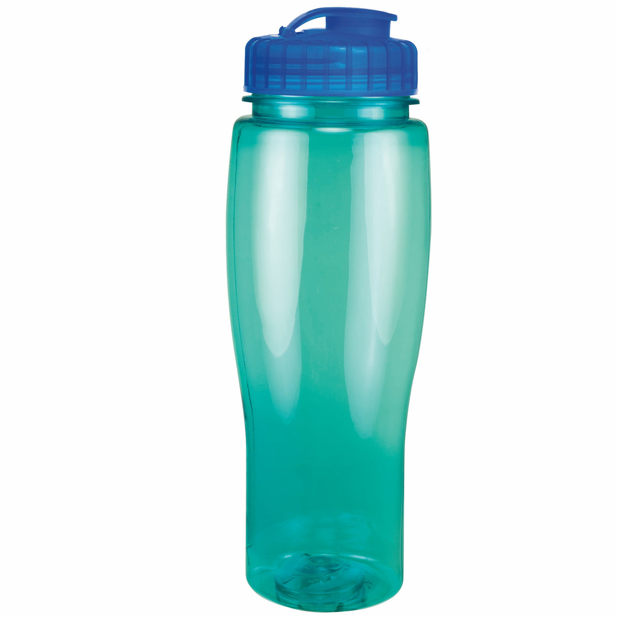 24 Oz. Contour Translucent Bottle w/ Flip Top Lid