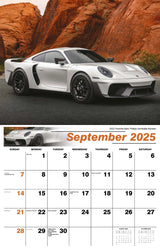 Galleria Wall Calendar 2025 Exotic Cars Eng.