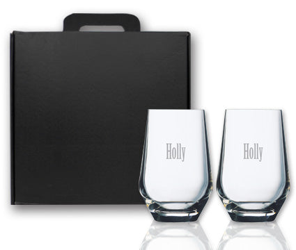 Pure Long Drink 18.3oz Schott Zwiesel crystal Set of 2 in Raven gift box