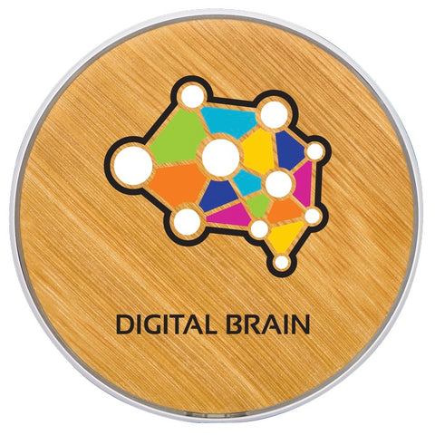 Bamboo Print Wireless Charger