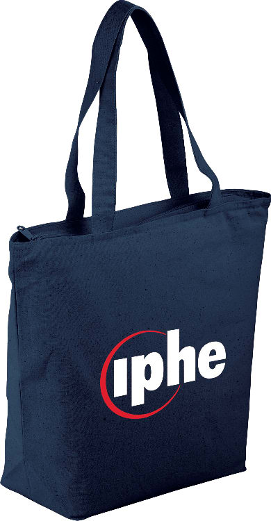 Maine 8oz Cotton Canvas Zippered Tote