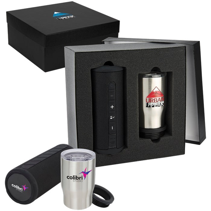 3-in-1 Poolside Tumbler & Speaker Gift Set