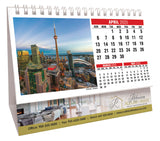 Scenes of Canada (English) Desk Tent Calendar