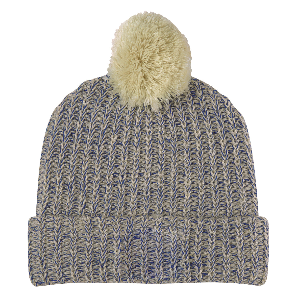Grace Collection Pom Beanie With Cuff
