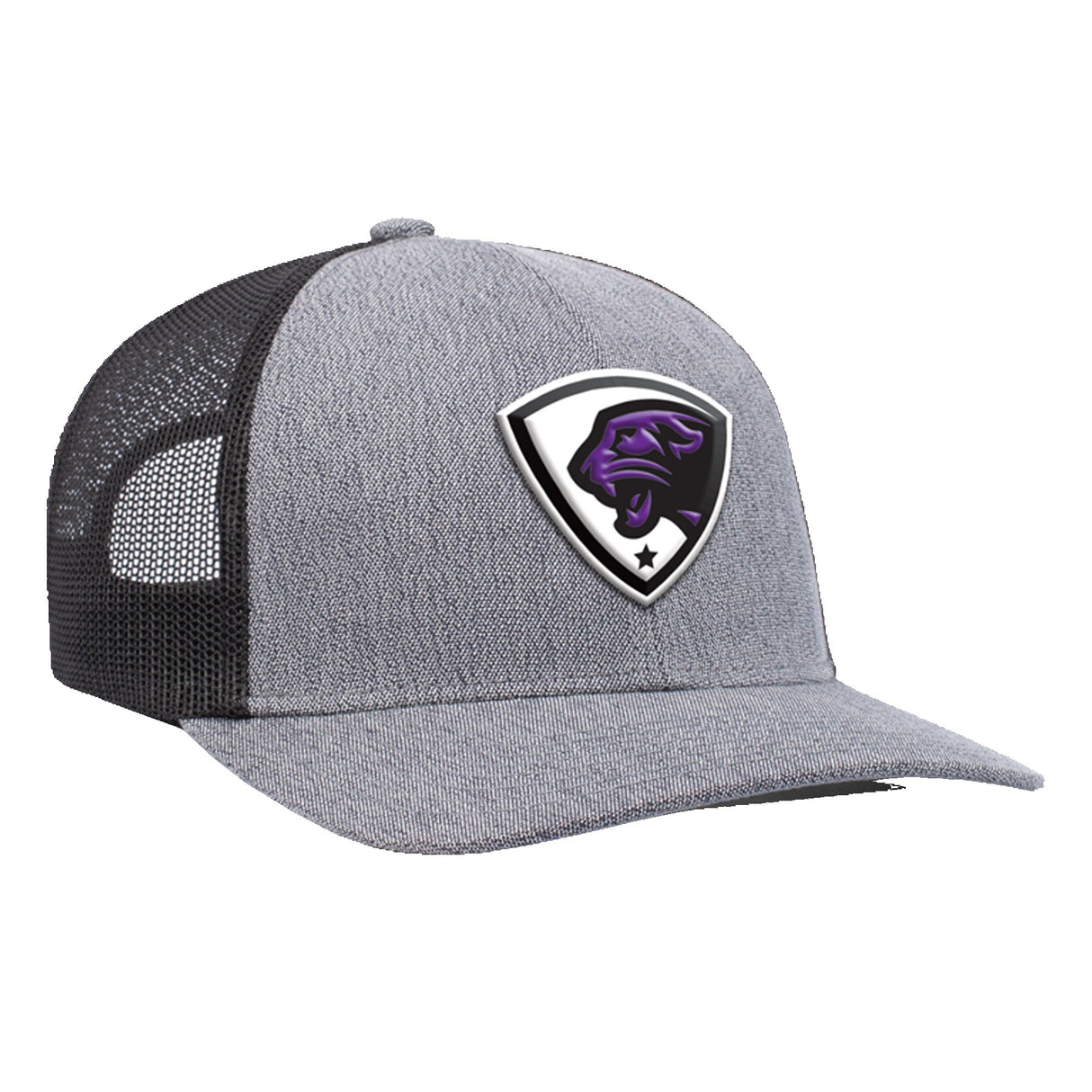 Melange Heather Low-Profile Trucker
