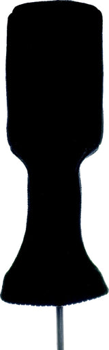 Plush Black Golf Head Cover