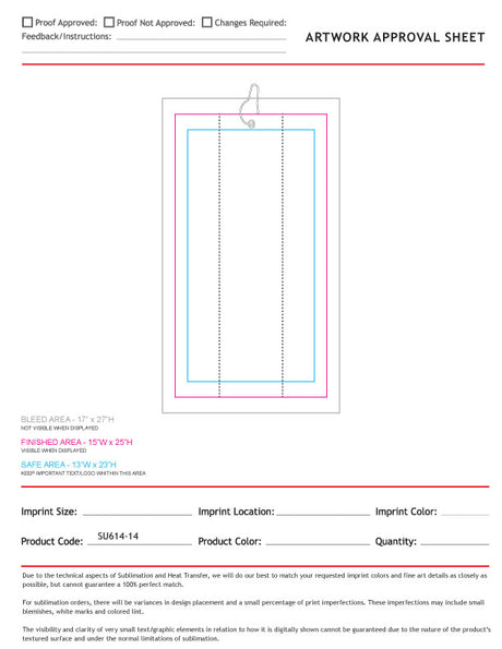 24 Hr Express Ship - Colored Microfiber Dri-lite Terry Golf Towel, Trifold Grommet and Hook
