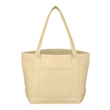 Medium Cotton Canvas Yacht Tote Bag