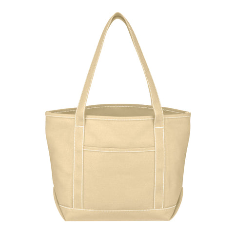 Medium Cotton Canvas Yacht Tote Bag