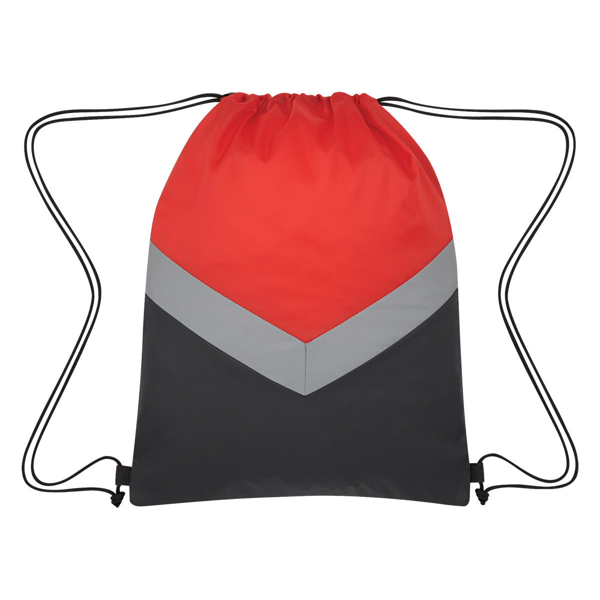 Reflective Stripe Drawstring Sports Pack