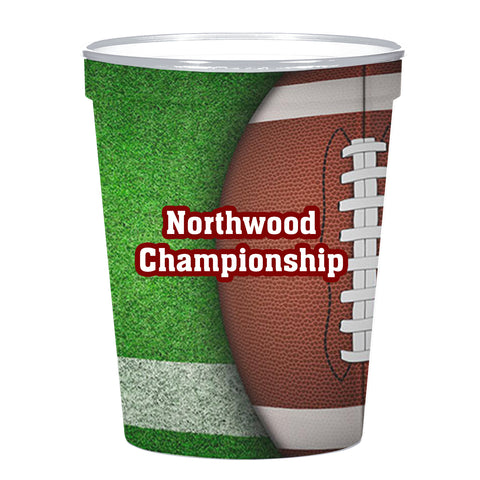 16 Oz. Full Color Big Game Stadium Cup