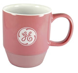 Saigon pink/metallic bottom/white interior 11oz ceramic mug