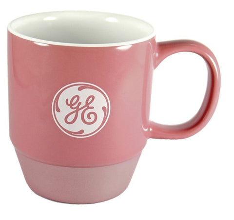 Saigon pink/metallic bottom/white interior 11oz ceramic mug