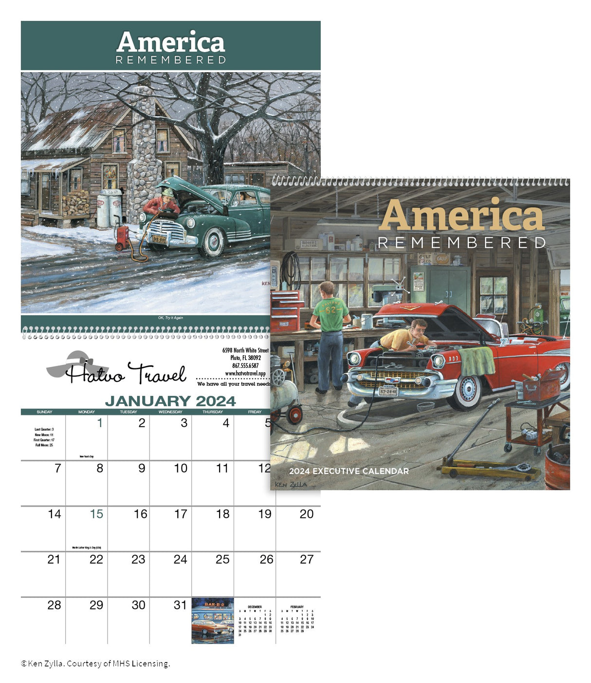 America Remembered Executive Appointment Calendar