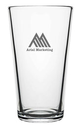 Vista, 20oz clear mixing glass with heavy base