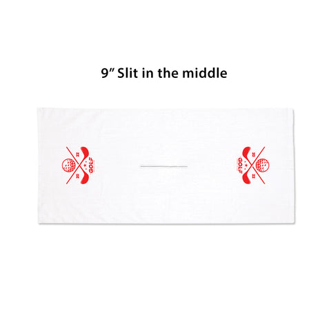 Premium White Caddy Towel 22