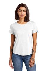 Allmade Women's Relaxed Tri-Blen Scoop Neck Tee
